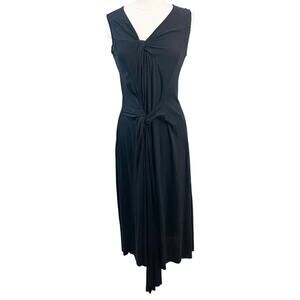 PERUVIAN CONNECTION Black Biarritz Dress Medium